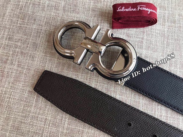 菲拉格慕男士皮帶 Ferragamo小牛皮腰帶  jjp1735